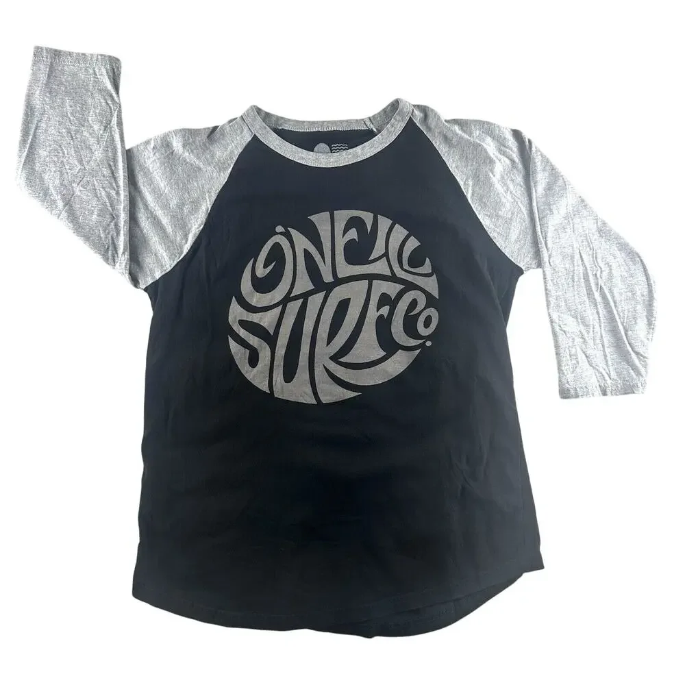O’Neill Surf Co. - 3/4 Sleeve- Black and gray- Medium modern fit